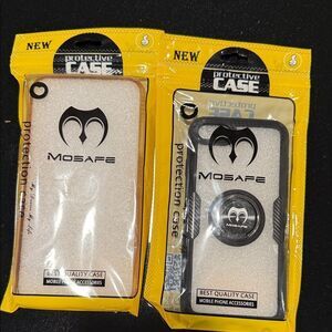 Protective Phone Case - Black and White bundle 2